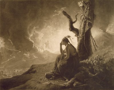 The Indian Widow by Joseph Wright of Derby